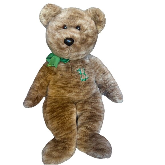 Ty BILLIONAIRE BEANIE BABY BUDDIES COLLECTION EMPLOYEE BEAR PLUSH 14” 2002 - Picture 2 of 7